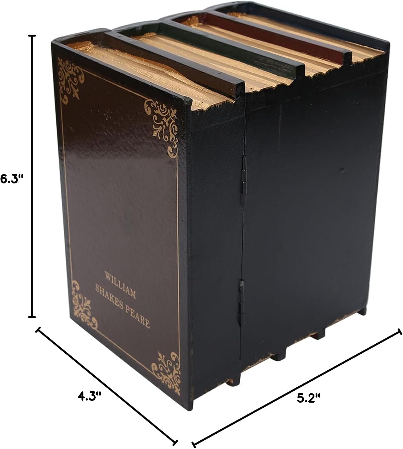 Secret Hidden Book Shape Case