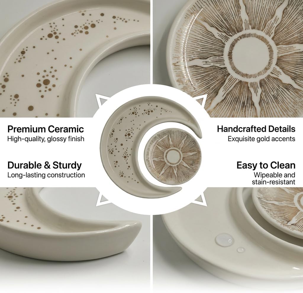 Ceramic Jewelry Dish Tray / Set of 2