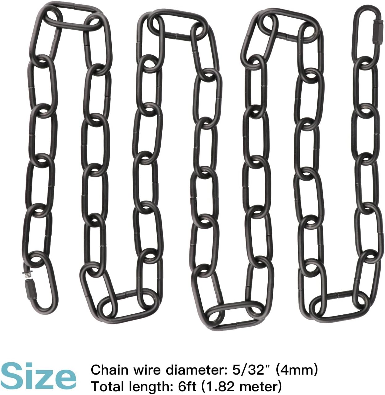 Light Fixture Chain / Black
