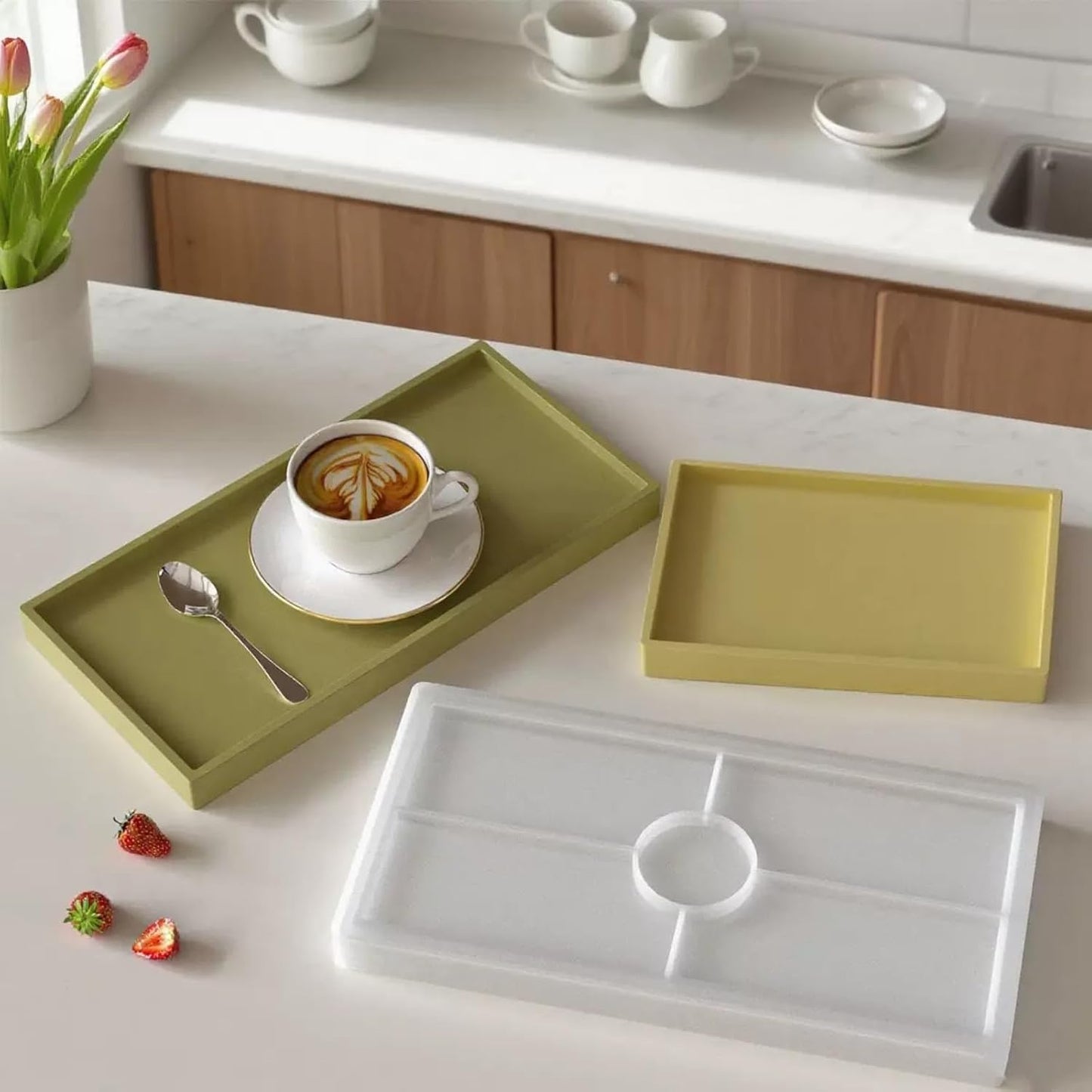 Resin Tray Molds / Set of 3