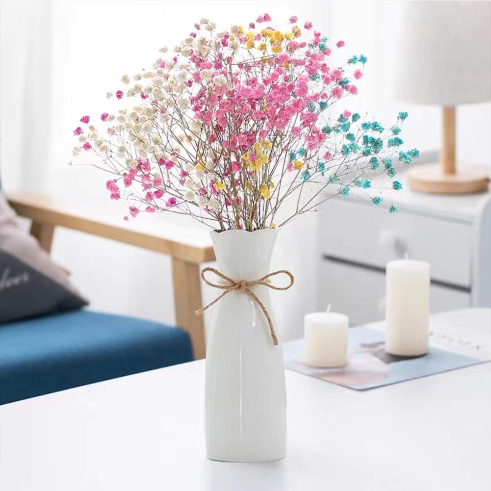 Boho Ceramic Vase / White-1