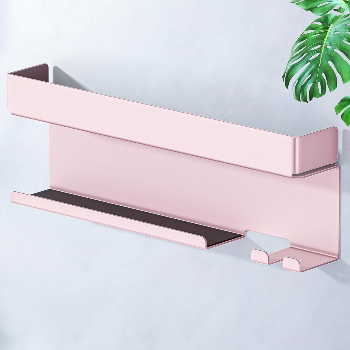 Storage Hair Dryer Holder for Curling Iron Accessories, Hair Tool Organizer Wall Mount, Curling Iron Holder, Bathroom