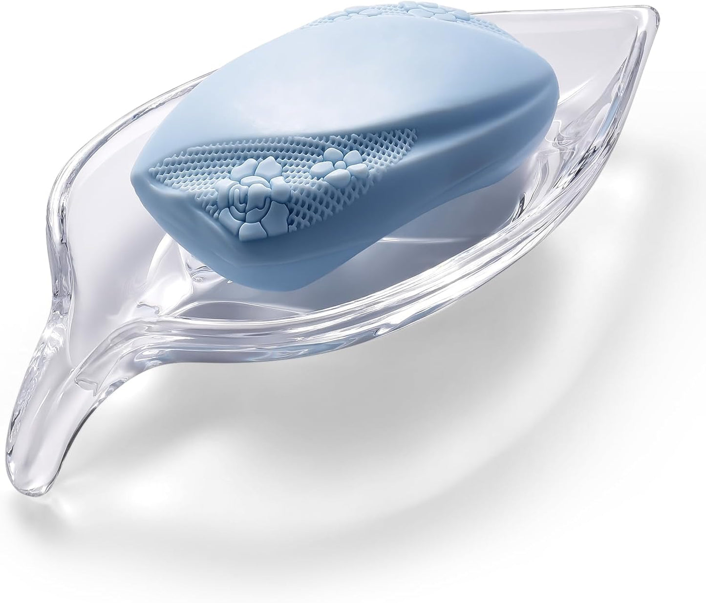 Heavy Soap Holder / Clear / Leaf