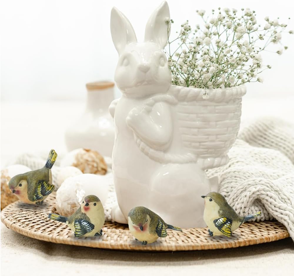 1 True Bird Statue / Set of 4