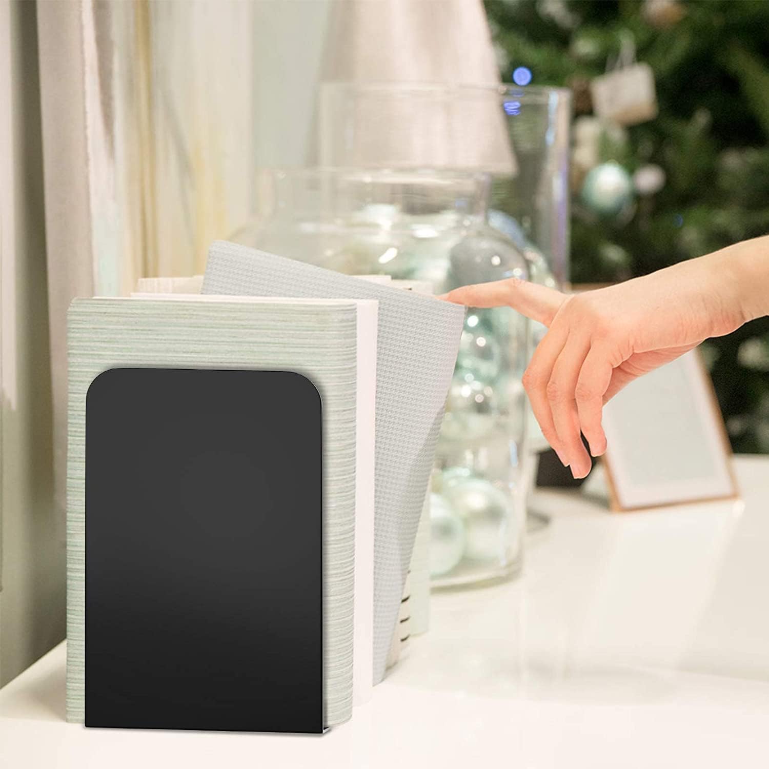 Book Stand & Organizer Set / Black