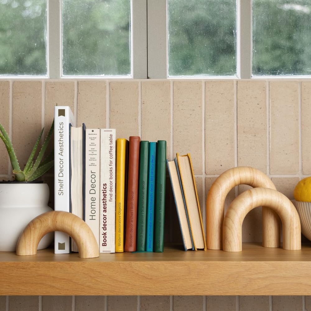 3-Piece Natural Arches Home Decor Set / Natural 3pc Set Arches