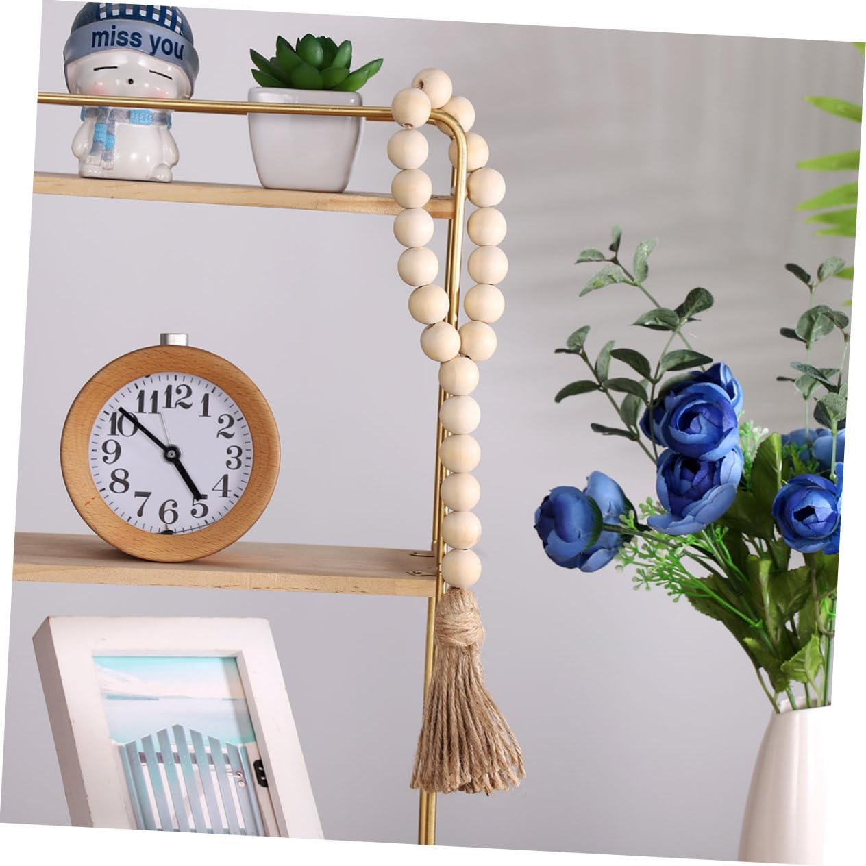 Wood Bead Garland / Set of 3