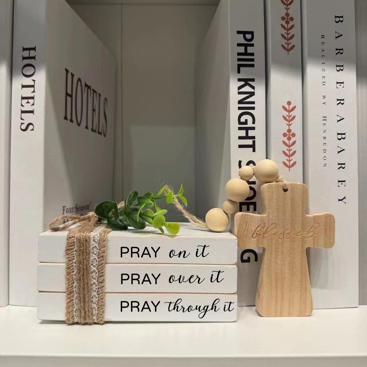 Farmhouse Mini Tiered Tray Decor / Daztbible10