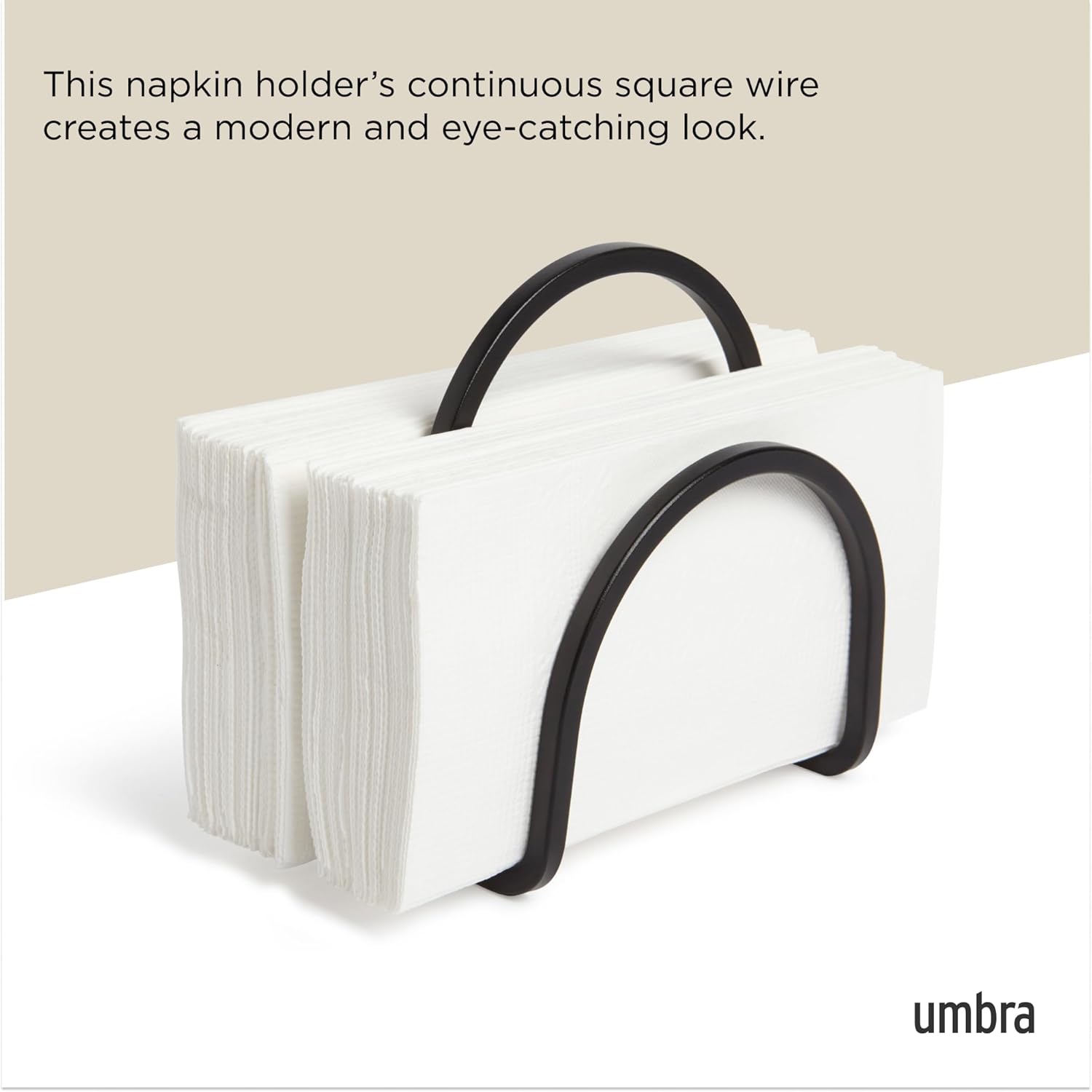 Modern Metal Design Looks / Napkin Holder