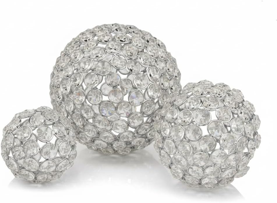 Sphere / Silver / 5-inch Diameter / 5 Inch