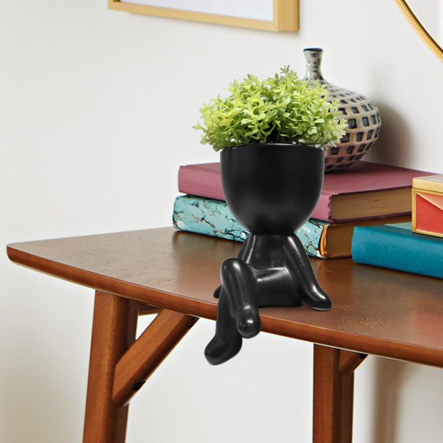Faux Plants Indoor / Black-d