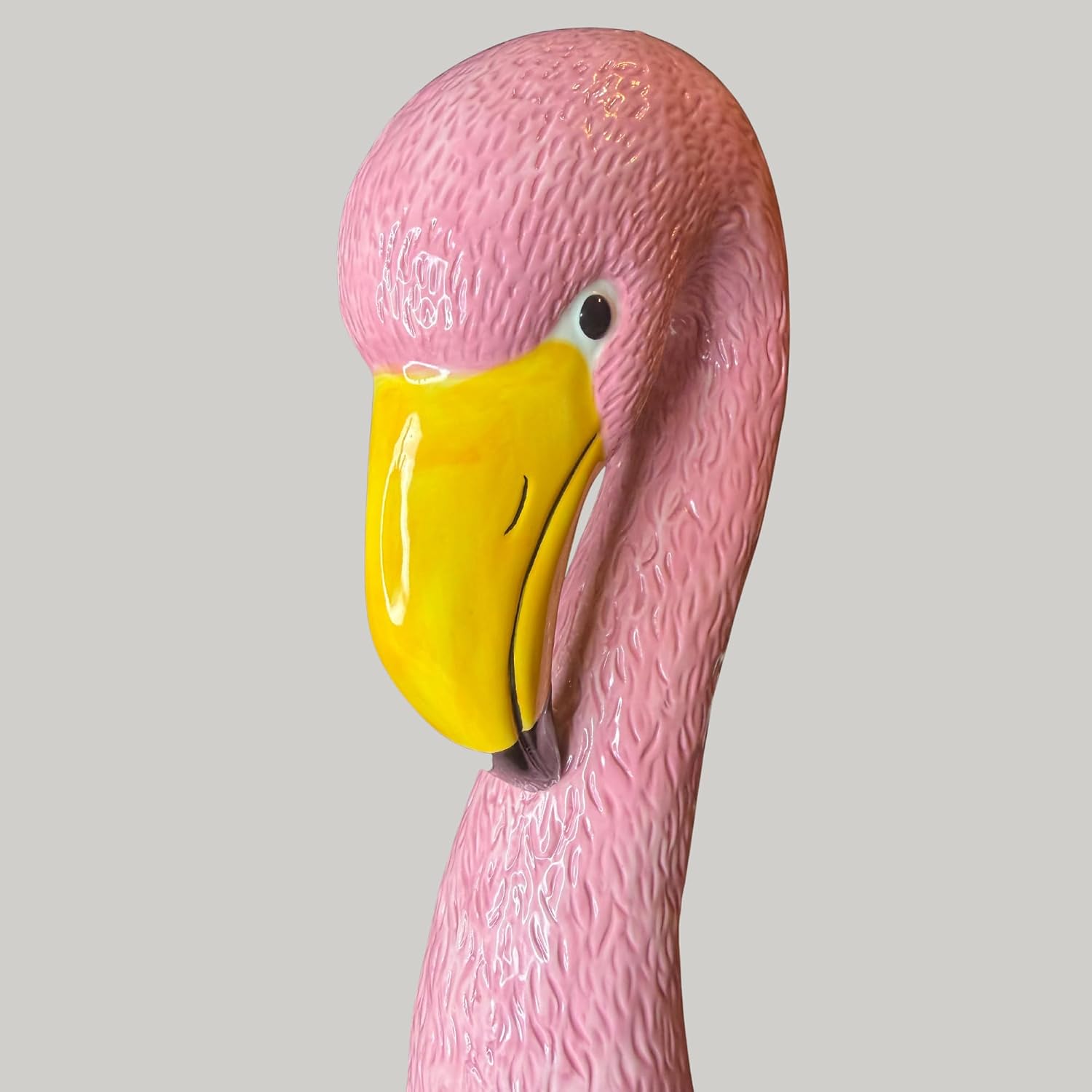 Ceramic Flamingo Vase Large / Pink