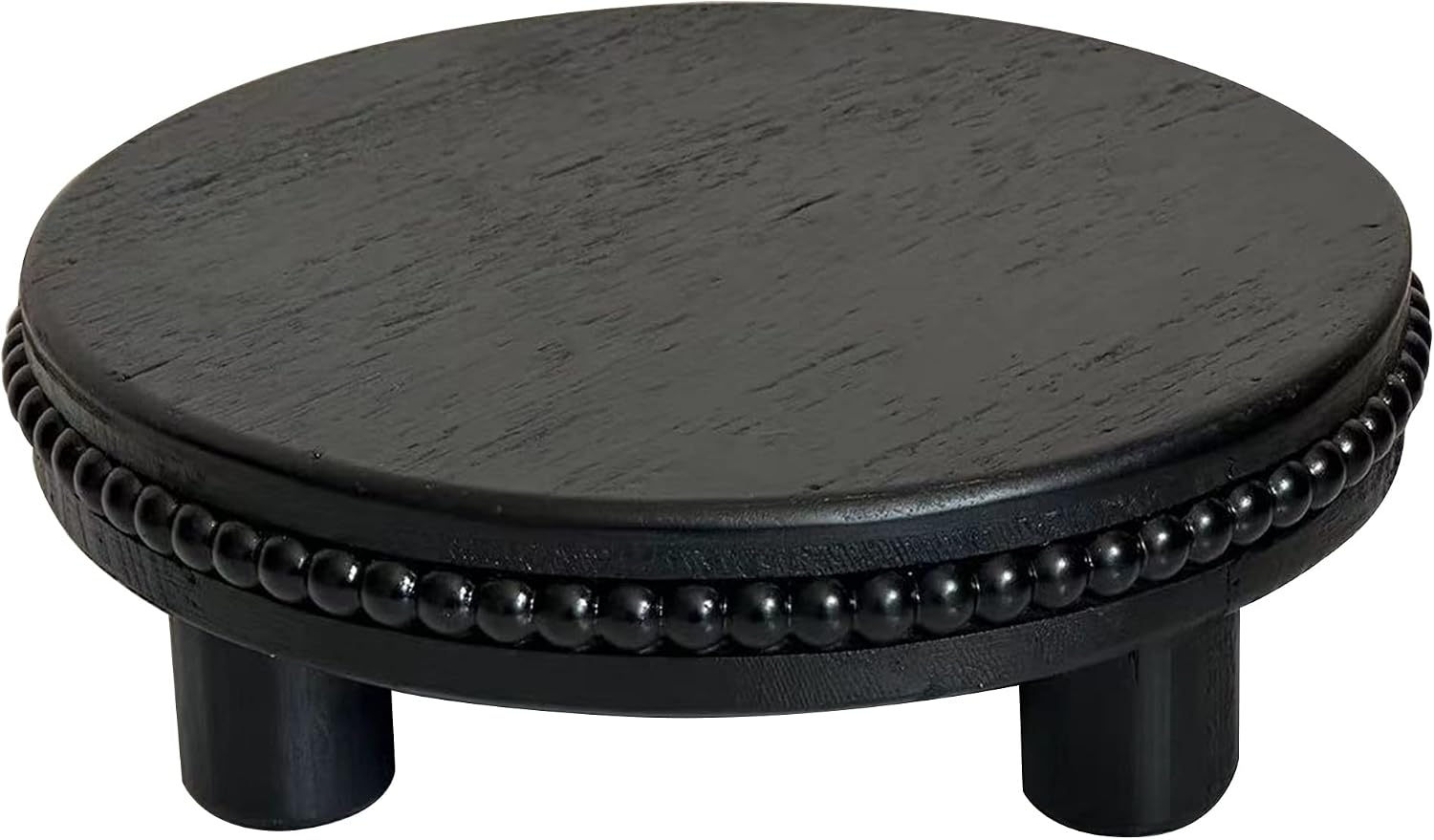 7.6" Wooden Decorative Tray