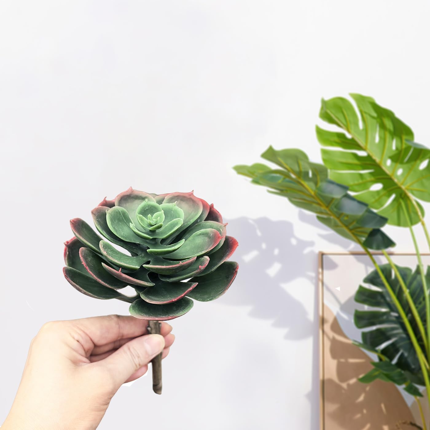 Artificial Succulent Plants / Autumn / Set of 2