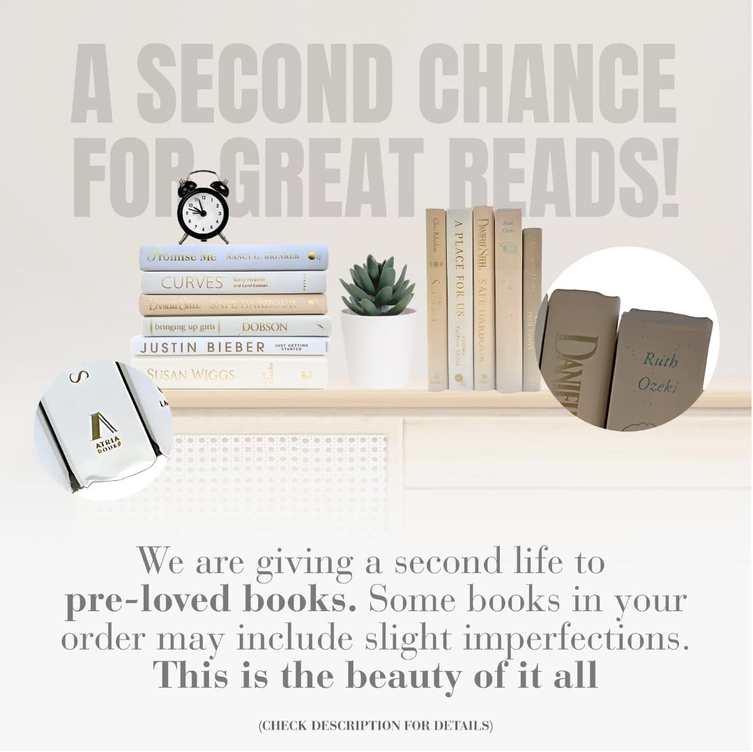 Coffee Table Collection / Light Beige / Books / Set of 3