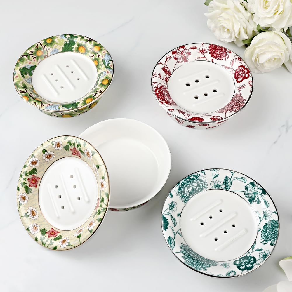 Double-Layer Round Soap Tray / Style B