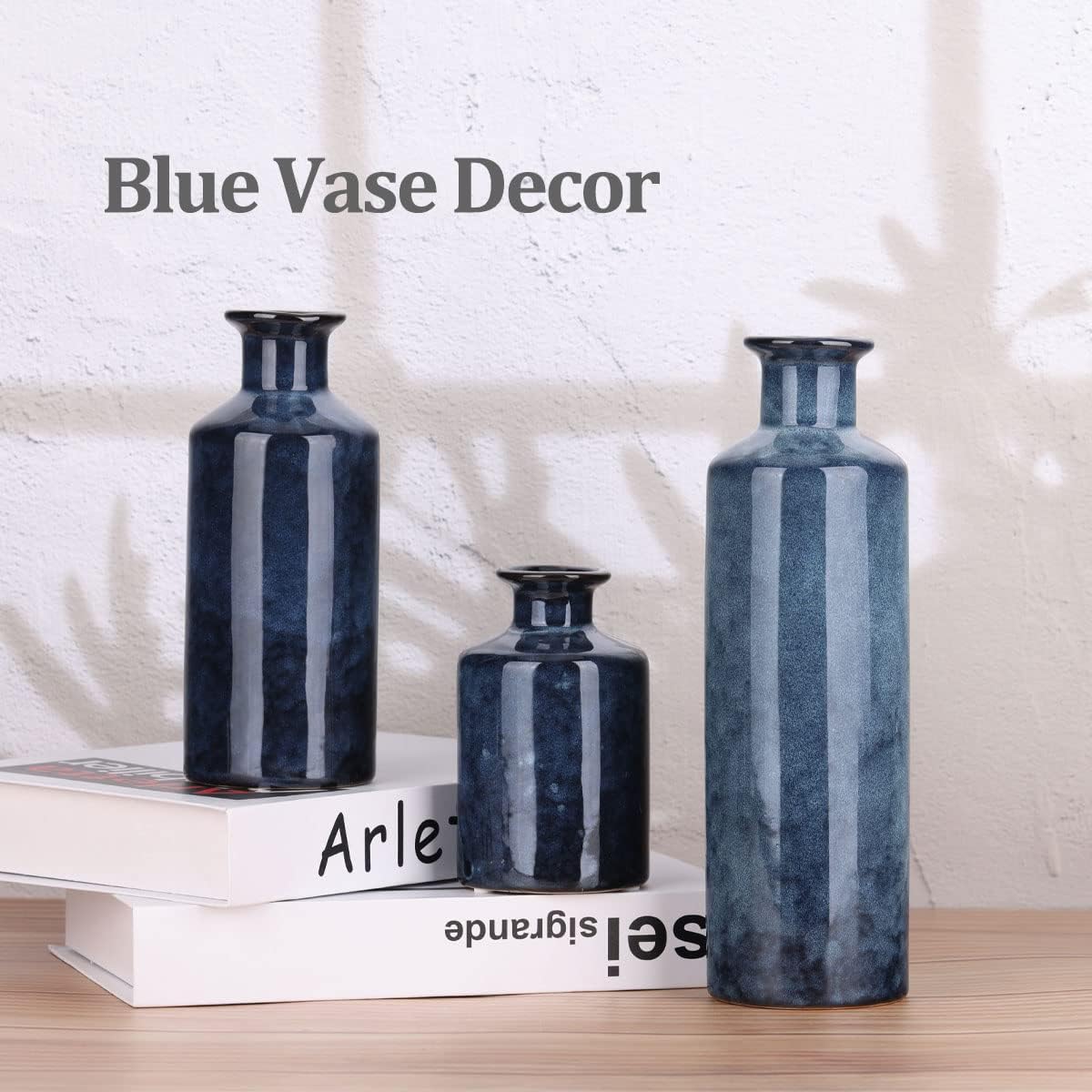 Ceramic Vase Set / Blue