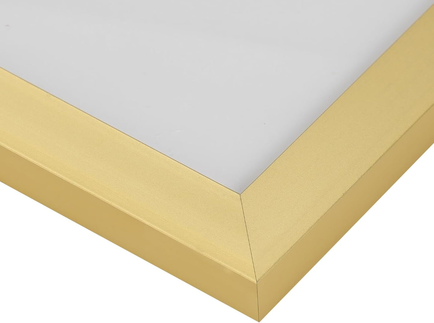 Giftgarden 16x24 Picture Frame Gold, Textured Metal Poster Frame 24x16 for Wall Display, Single