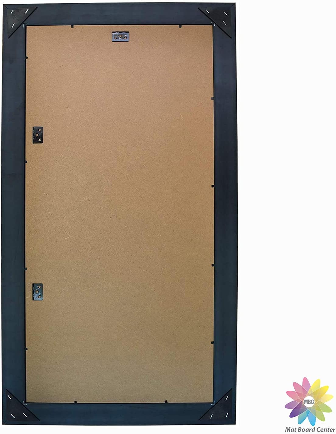 Mat Board Center 14x29 Triple Diploma Frame Holds Three 8.5x11 Certificates | Comes with Real Glass,Black Over Gold