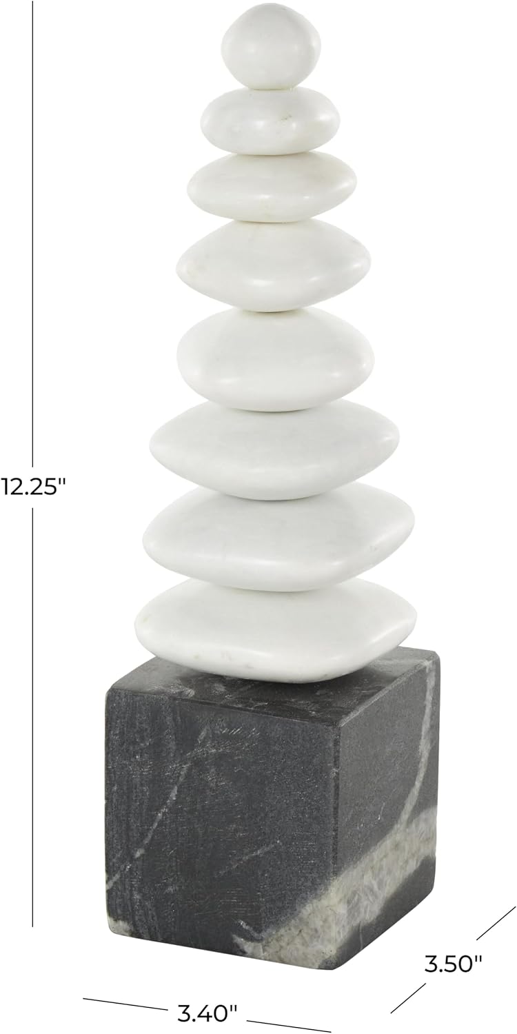 Accent Figurine 3 / White / 3 x 4 x 12