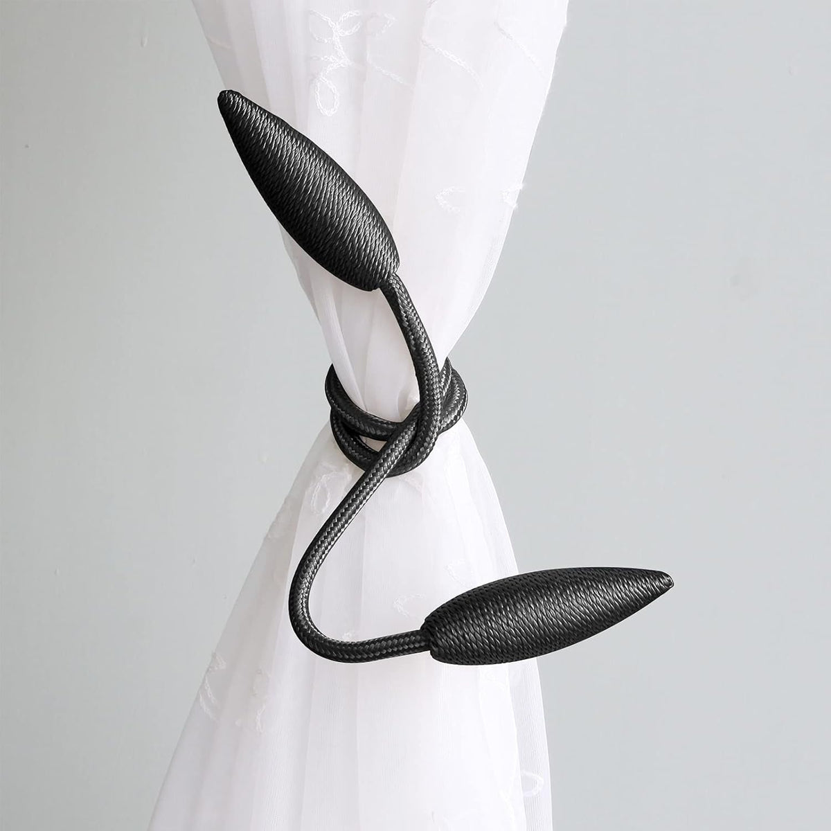Valea Home 4 Pieces Curtain Tiebacks Clips Creative Window Drape Twist Tie Backs European Style Custom Made Curtain