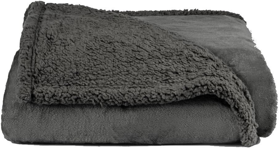Bedsure Soft Full Size Fleece Blankets for Bed Orange 84"x90"