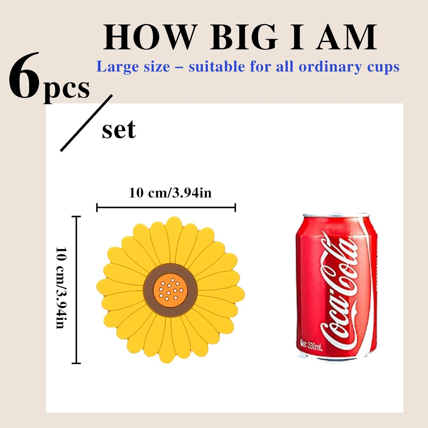 Fuitable for Kinds of Cups Tables / Set of 6