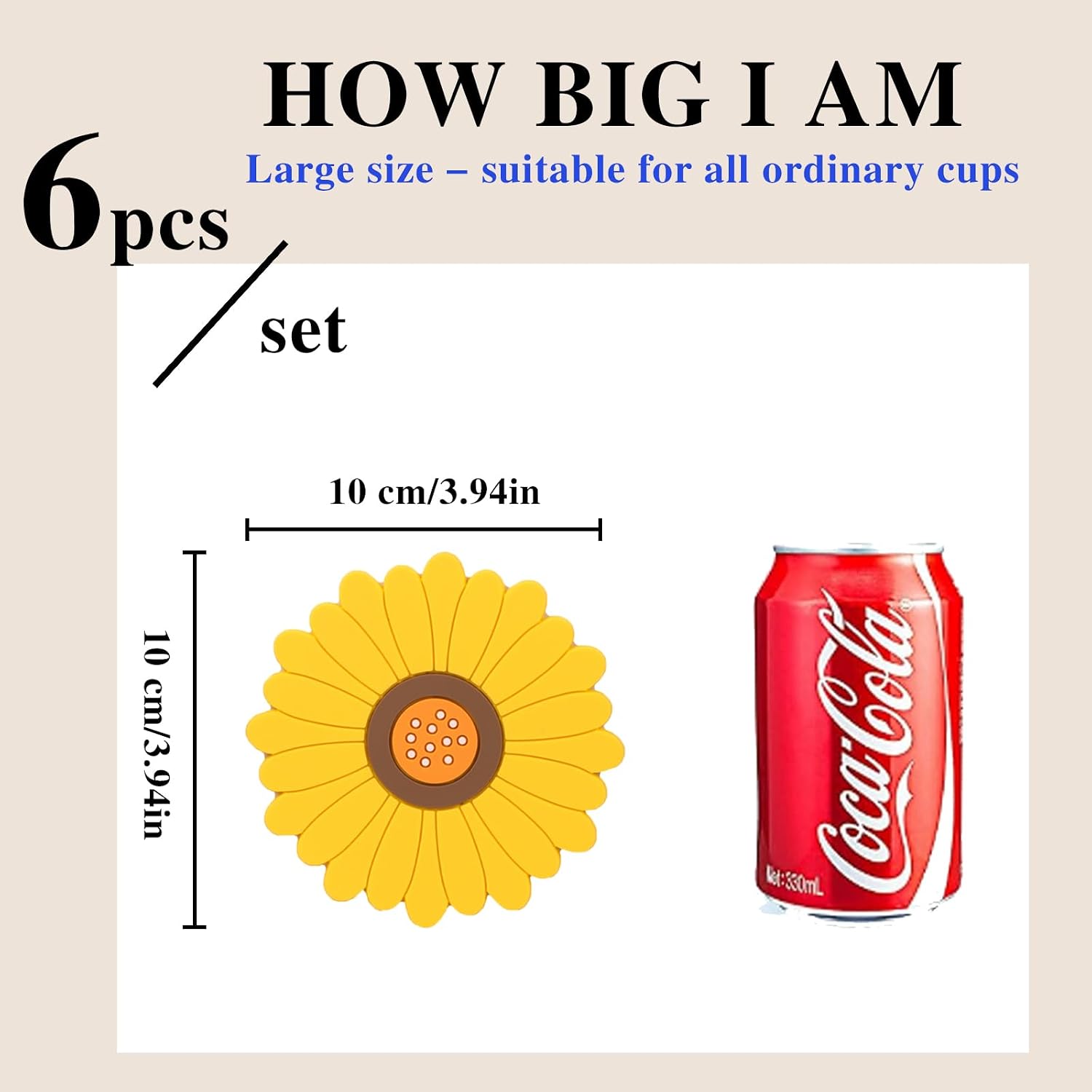 Fuitable for Kinds of Cups Tables / Set of 6