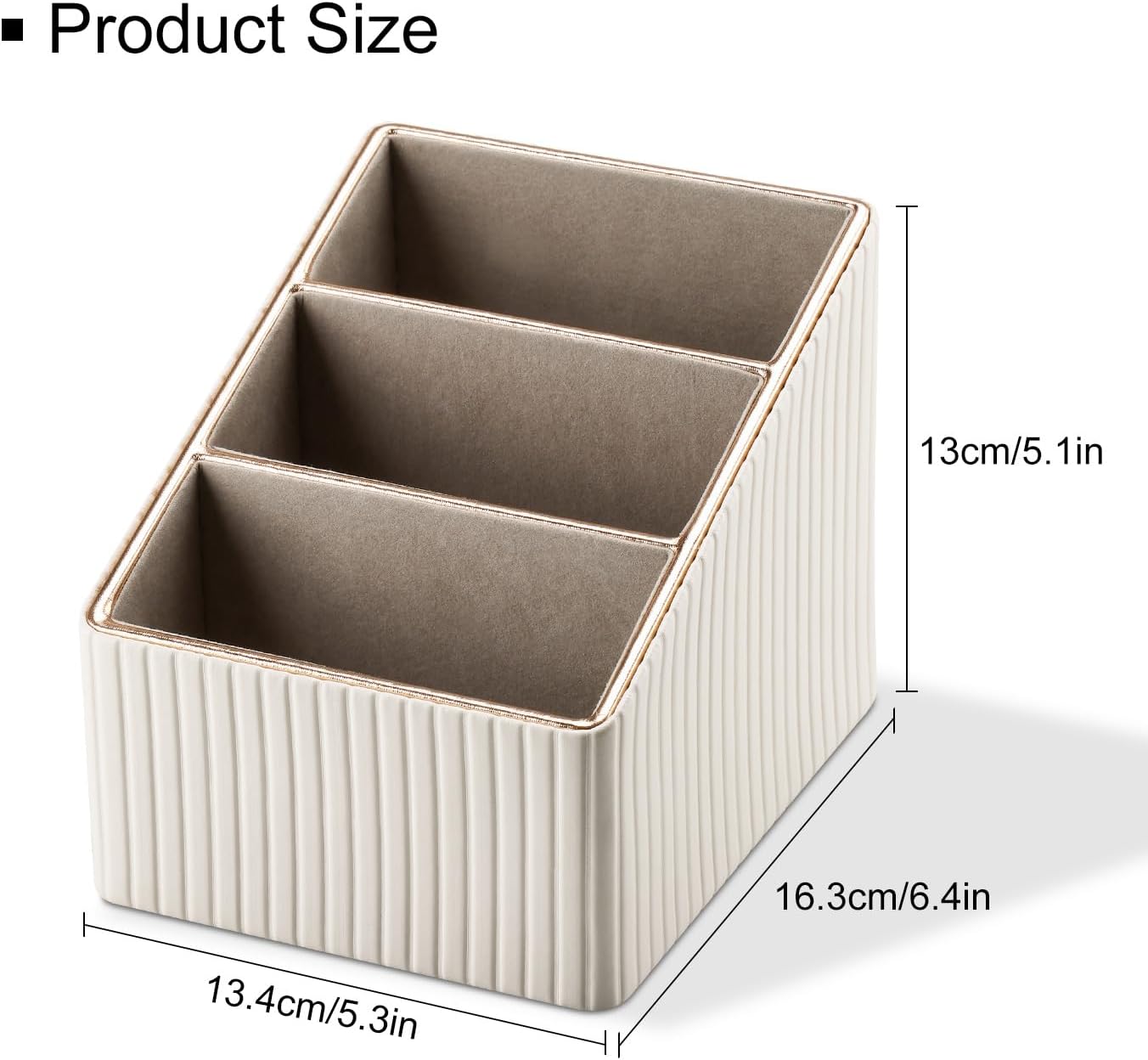 Remote Control Holder / Light Beige