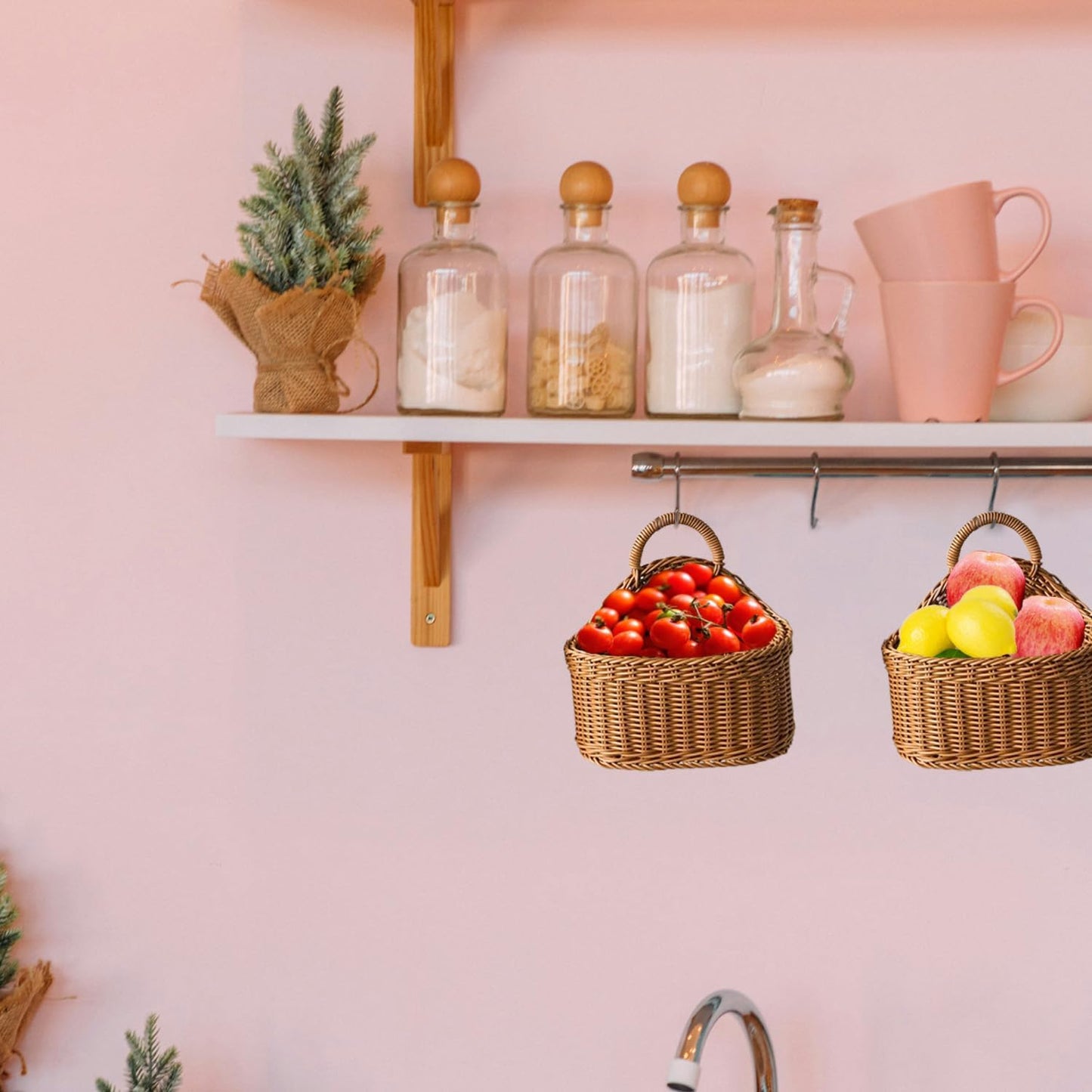 Hanging Storage Baskets / Set of 2