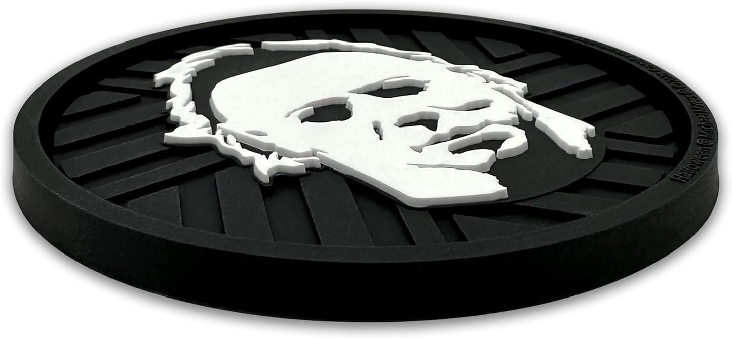 Officially Licensed Myers Halloween Automotive 3D Textured Silicone Coasters / Michael
