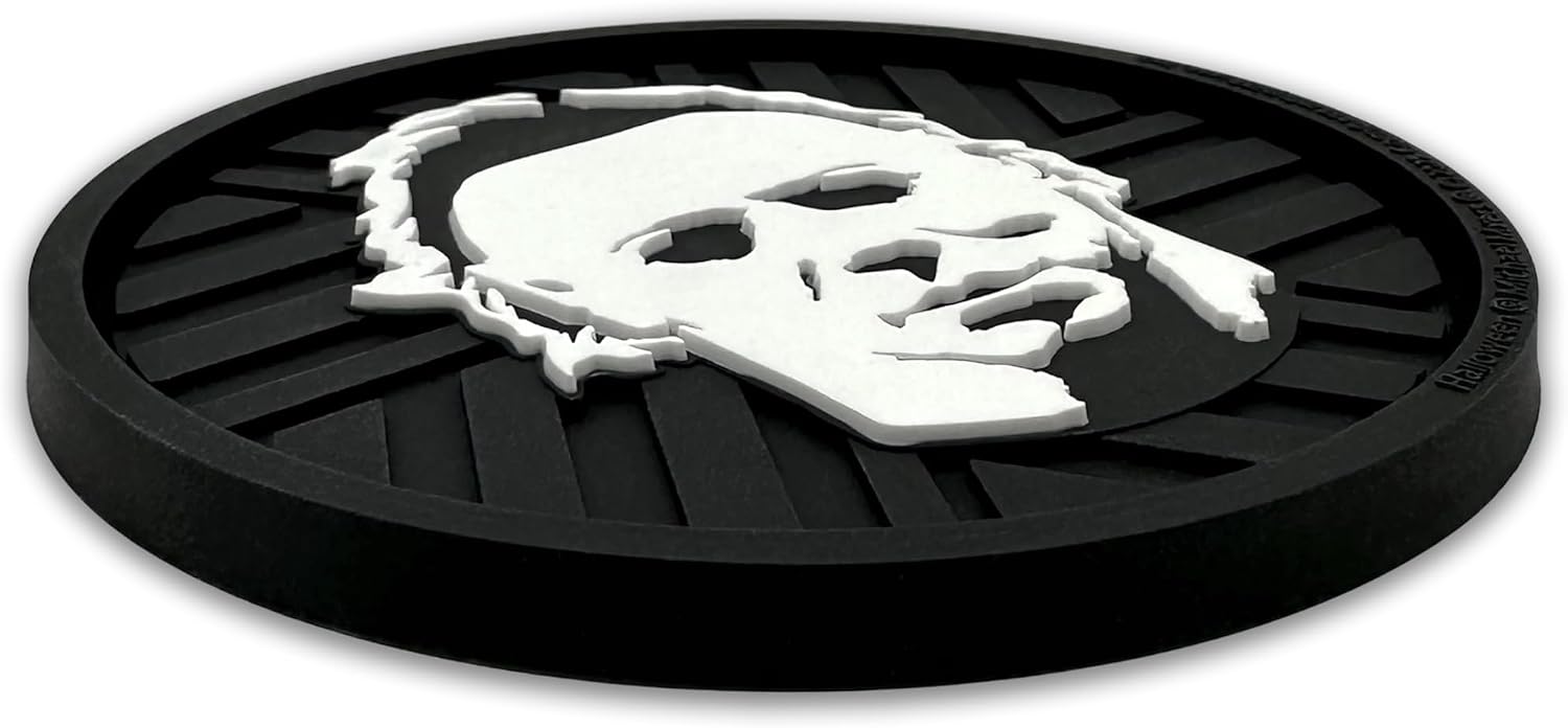 Officially Licensed Myers Halloween Automotive 3D Textured Silicone Coasters / Michael