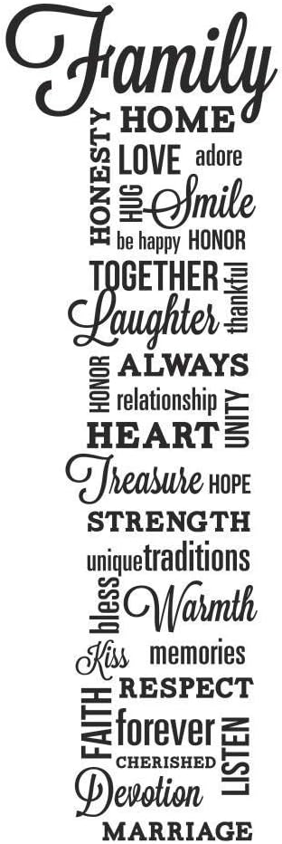RMK2741SCS Family Quote Peel And Stick Wall Decals