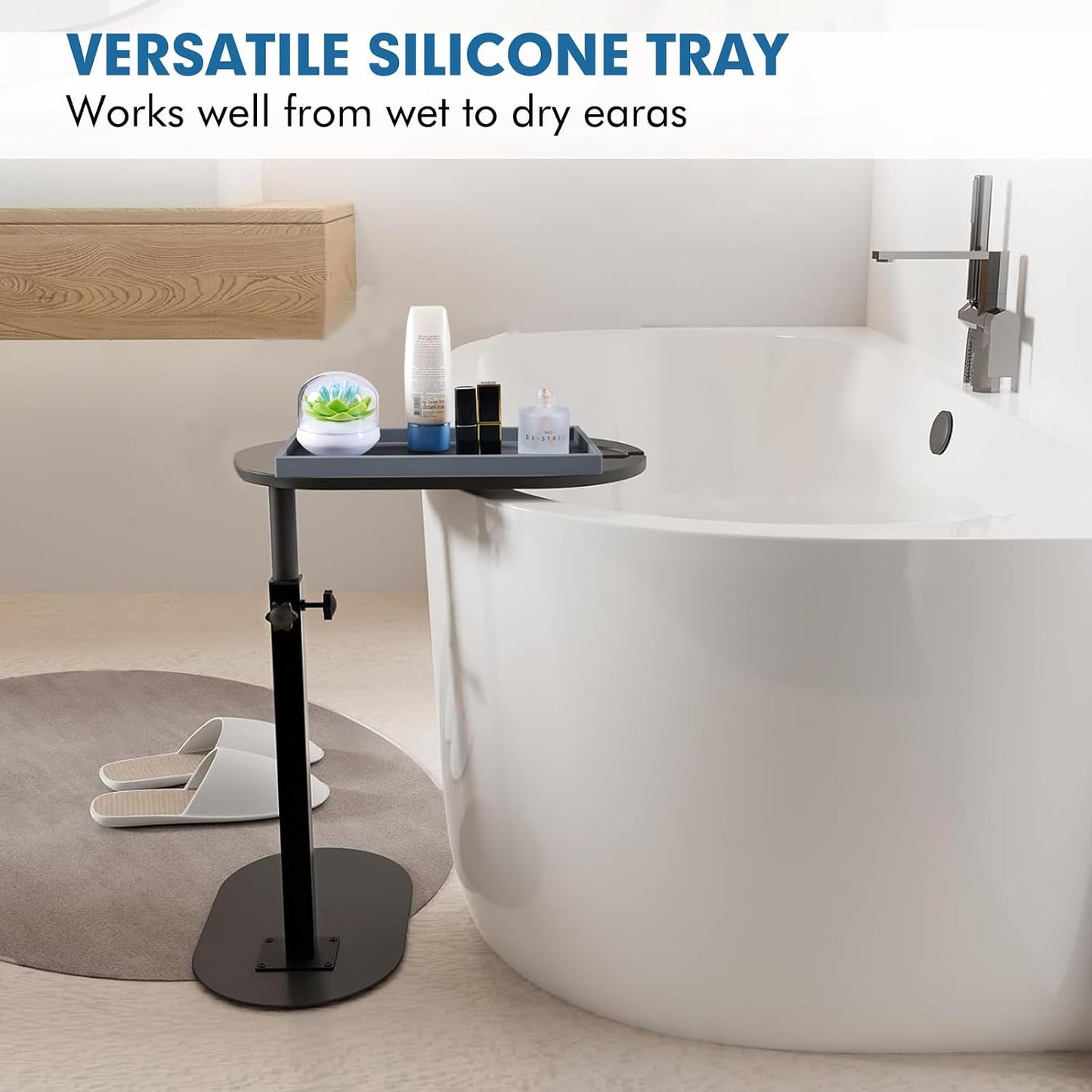Silicone Tray Set / Gray / 15.7 x 5.9 x 0.9