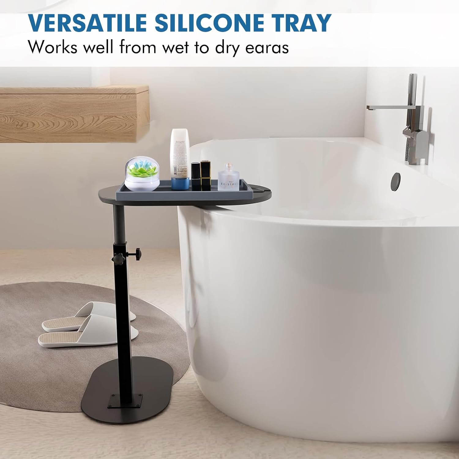 Silicone Tray Set / Gray / 15.7 x 5.9 x 0.9
