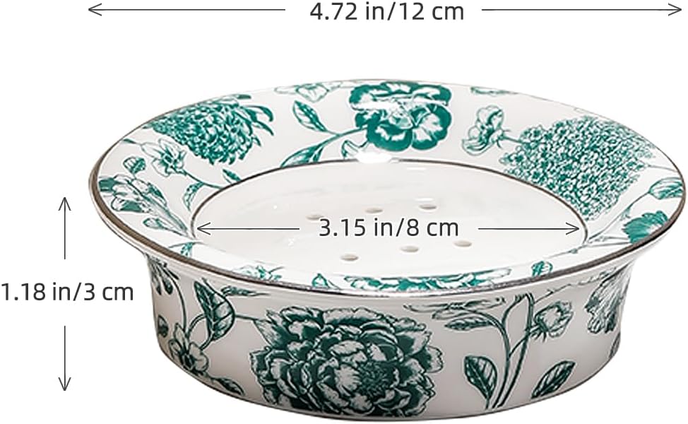 Double-Layer Round Soap Tray / Style D