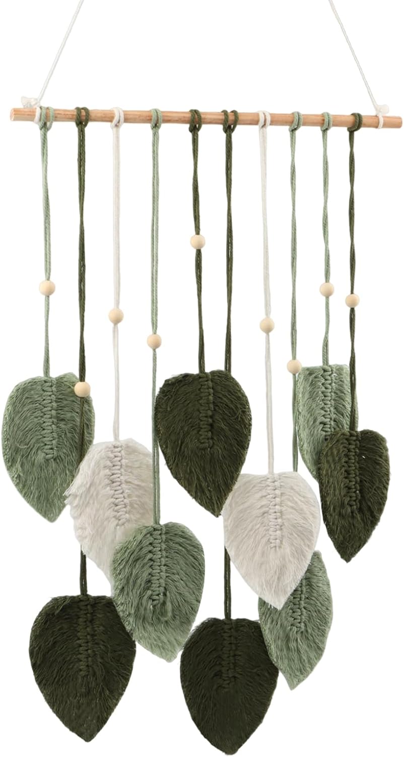 Handmade Woven Tapestry / Green