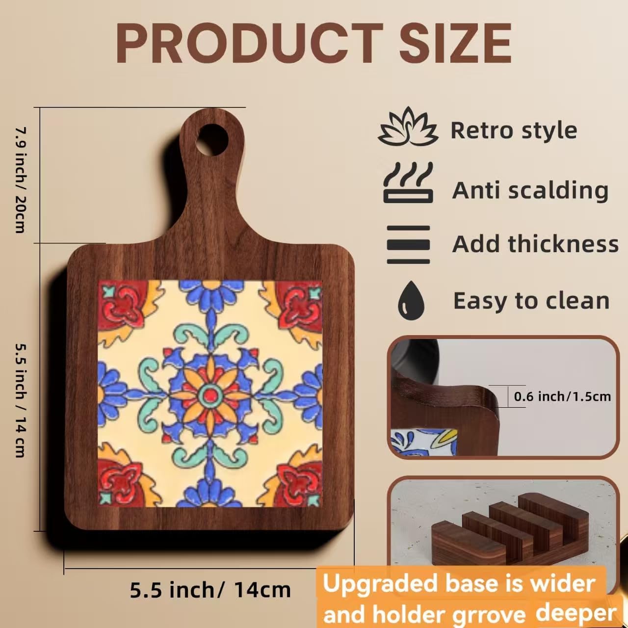 Pot Holders / Organising Holder / Set of 3