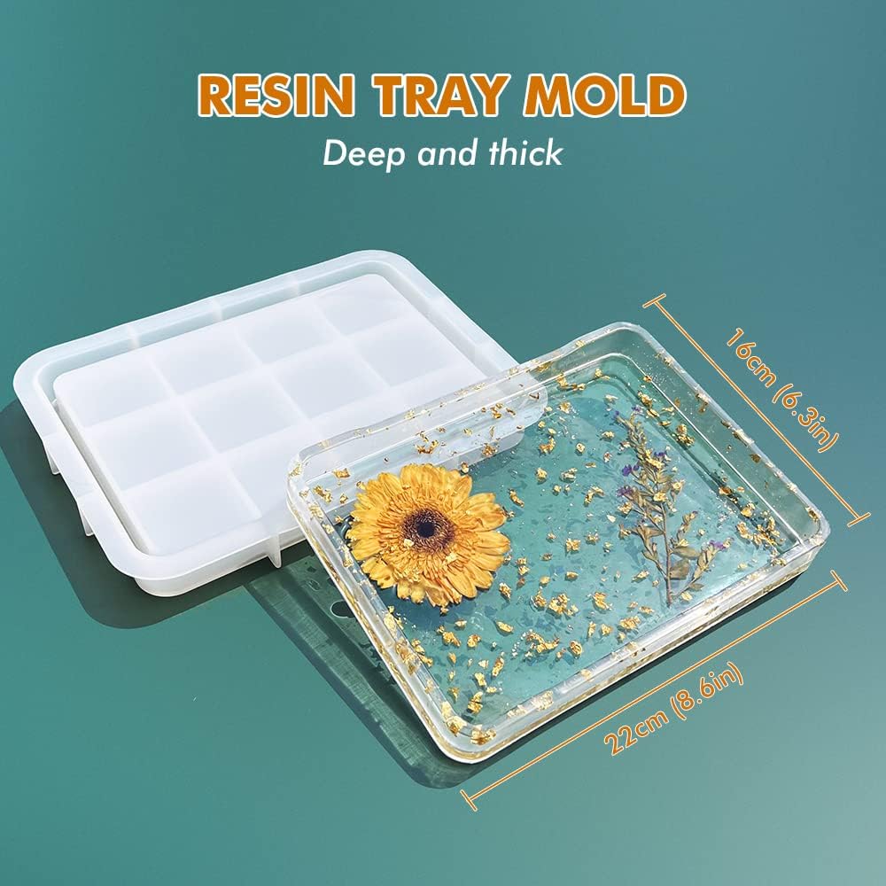 Jar Mold / Resin Tray Molds / Resin Tray Molds Set