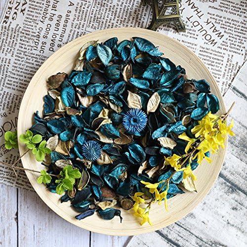 Summer Potpourri Bags,Ocean Breeze Scented Bowl Vase Filler, Blue,8.4 oz