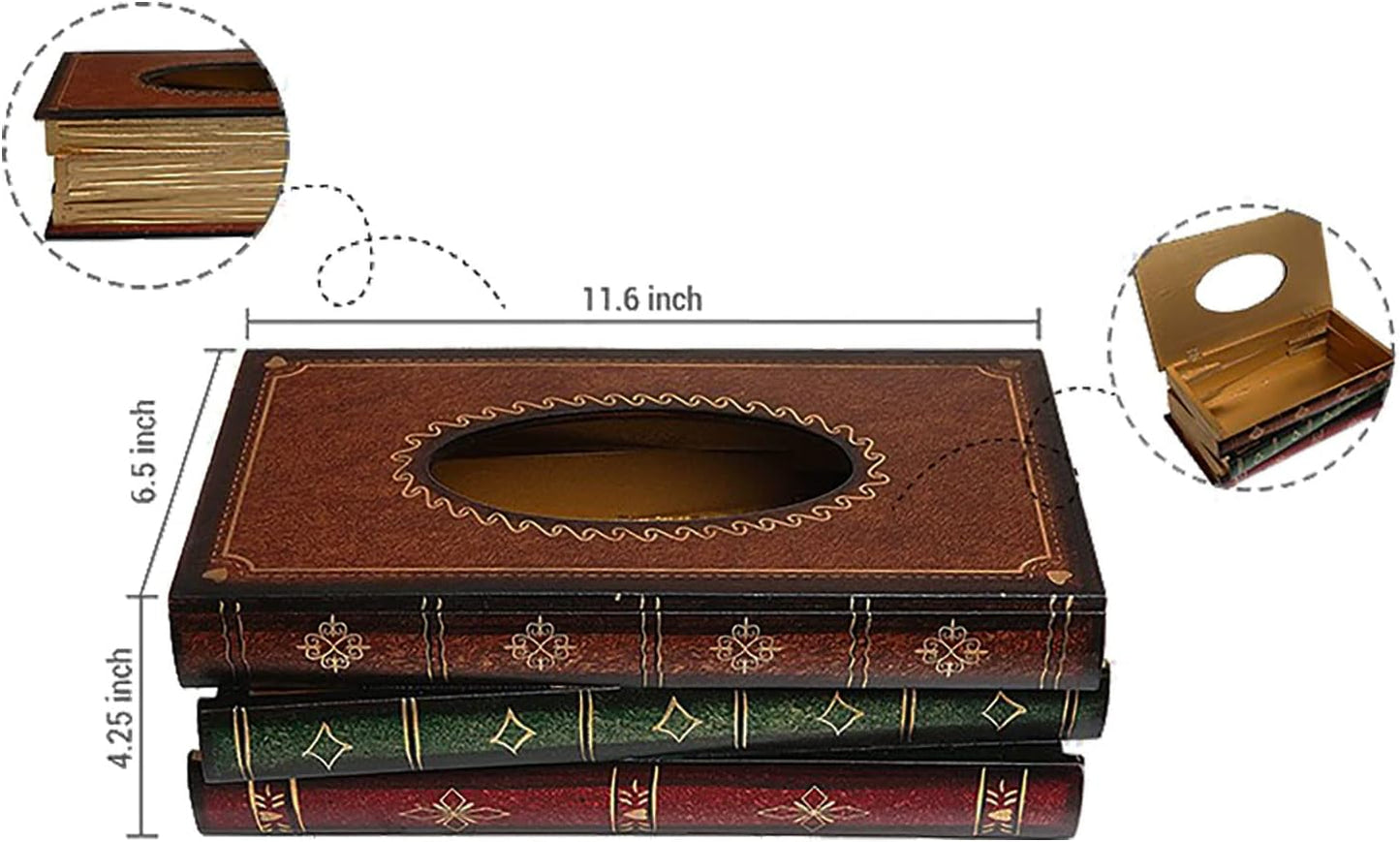 Tissue Box Holder / Vintage