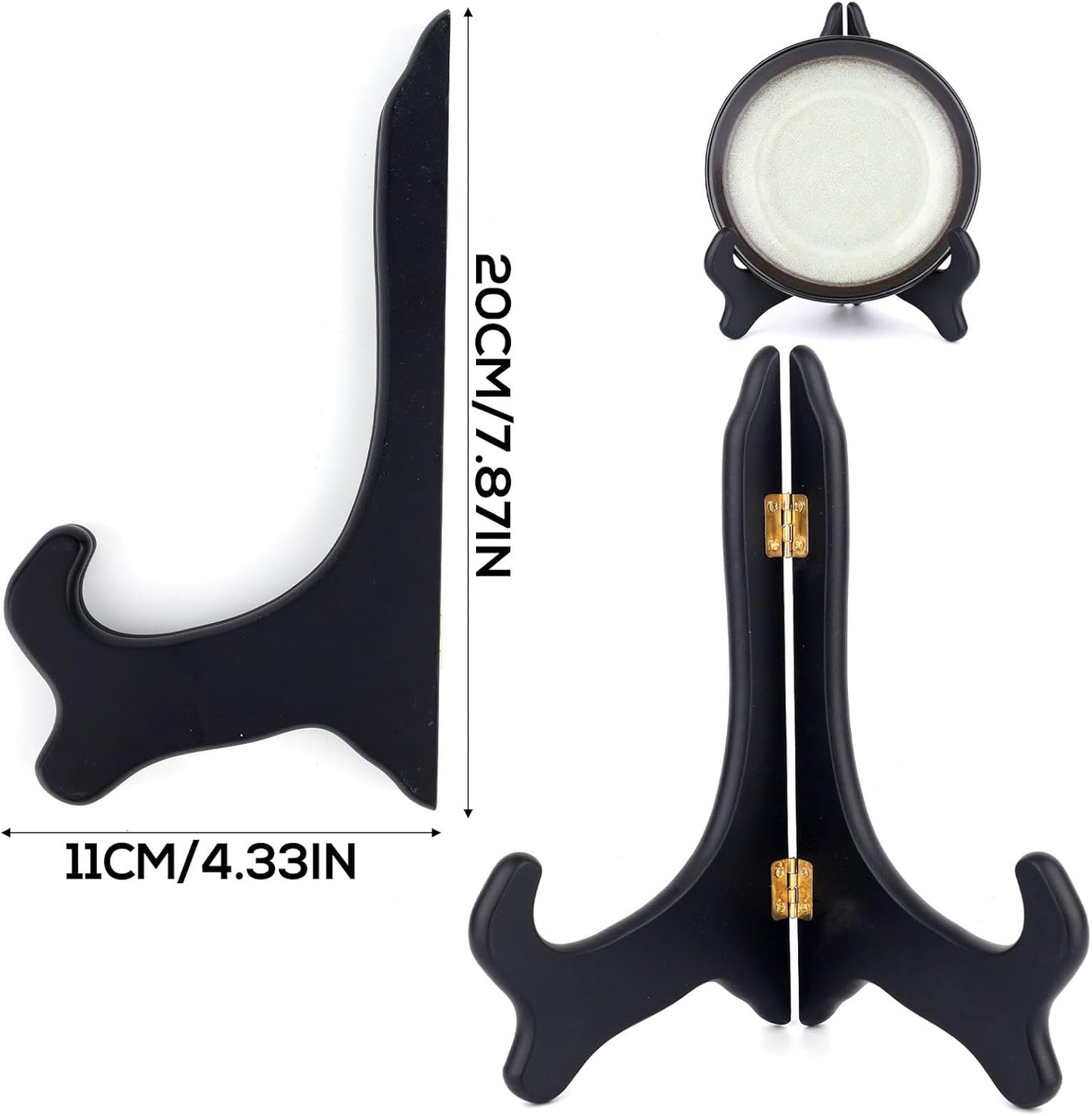 Wooden Display Stands / Style 2 / 8 Inch / Set of 2