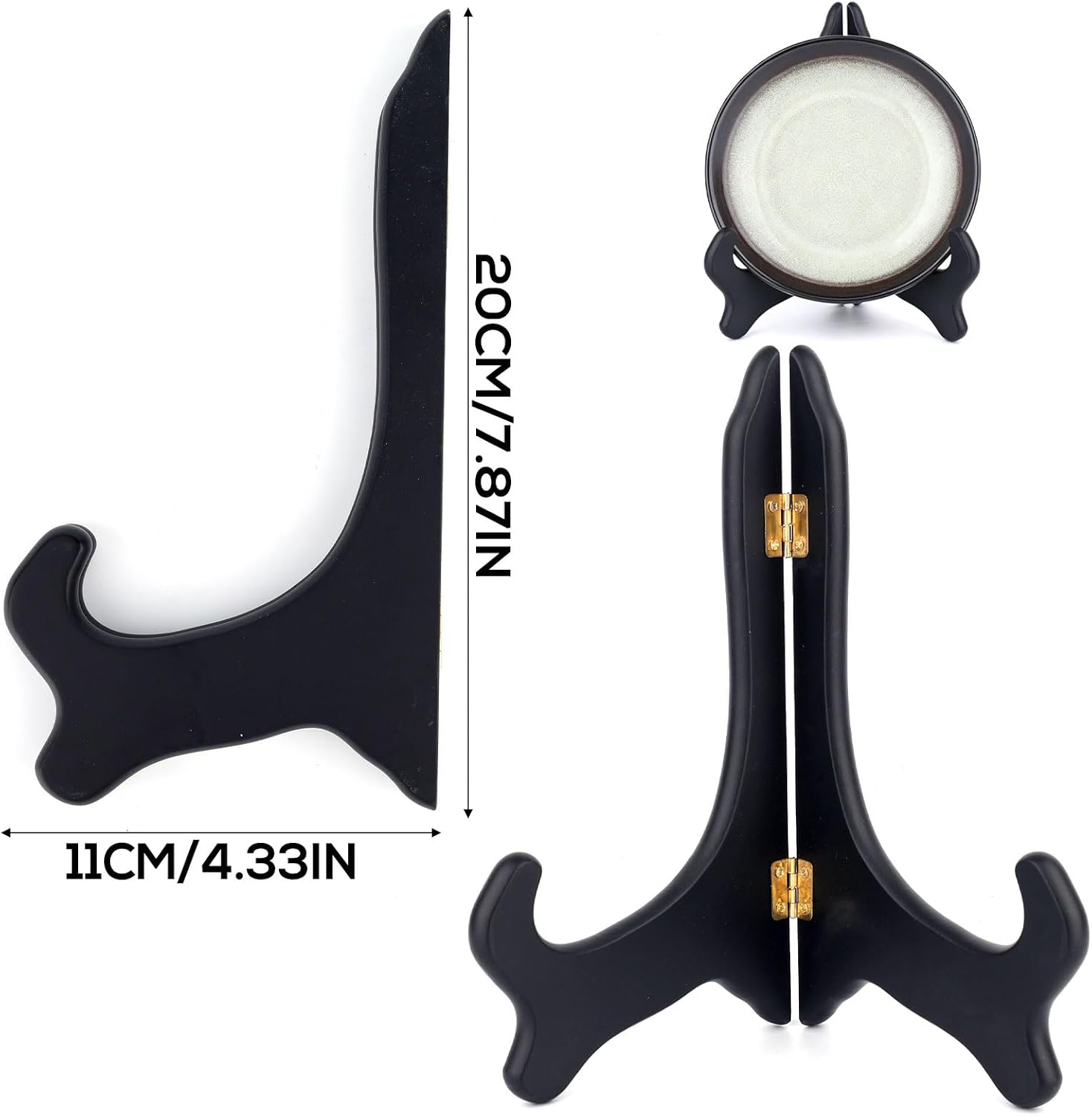 Wooden Display Stands / Style 2 / 8 Inch / Set of 2