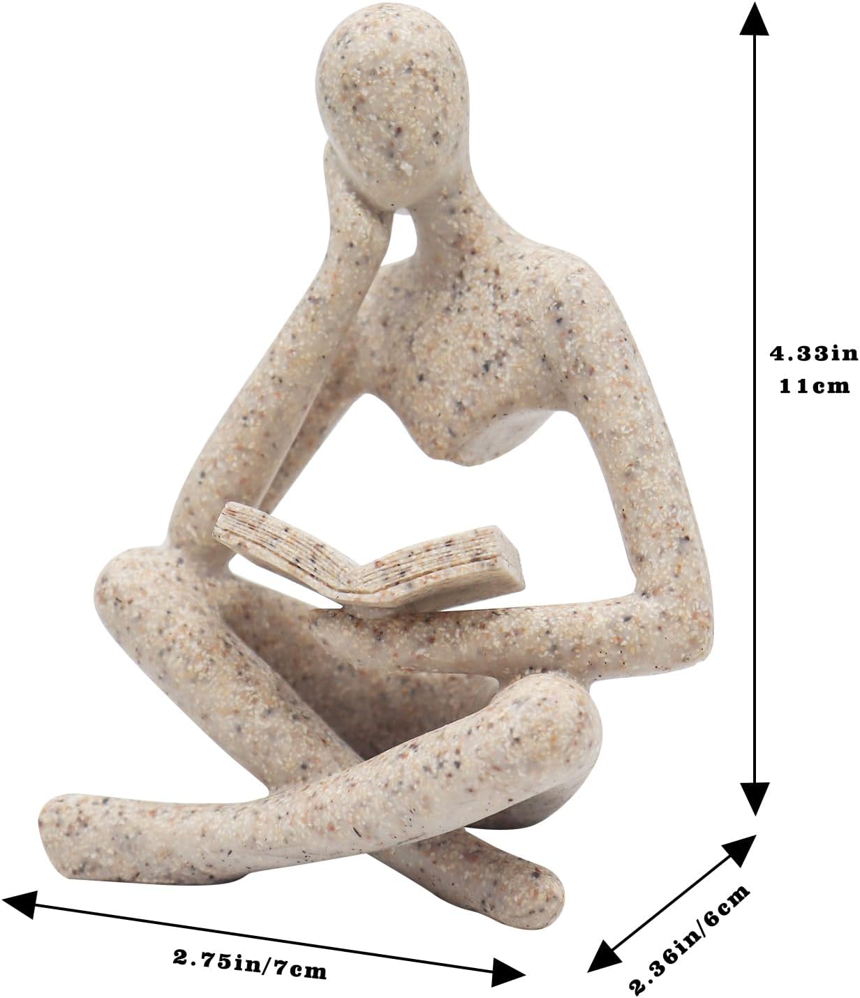 Modern Aesthetic Figurine Decoration / Small / Left