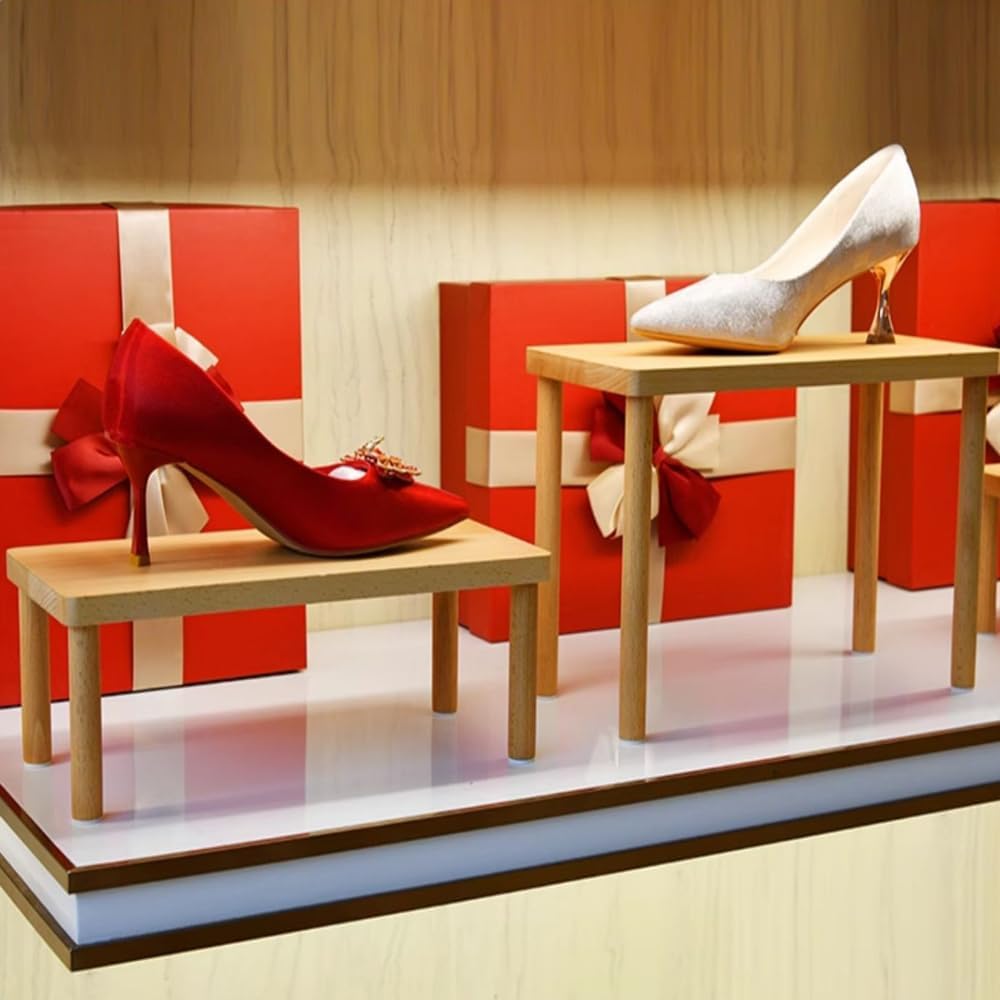 Organizer Stand / Riser Stand for Figures / Wood L 32*15*21.5cm/12.60*5.91*8.46inches