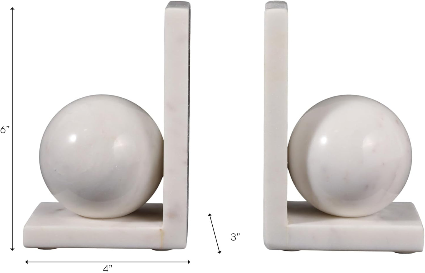 Decorative Book Accessories / White