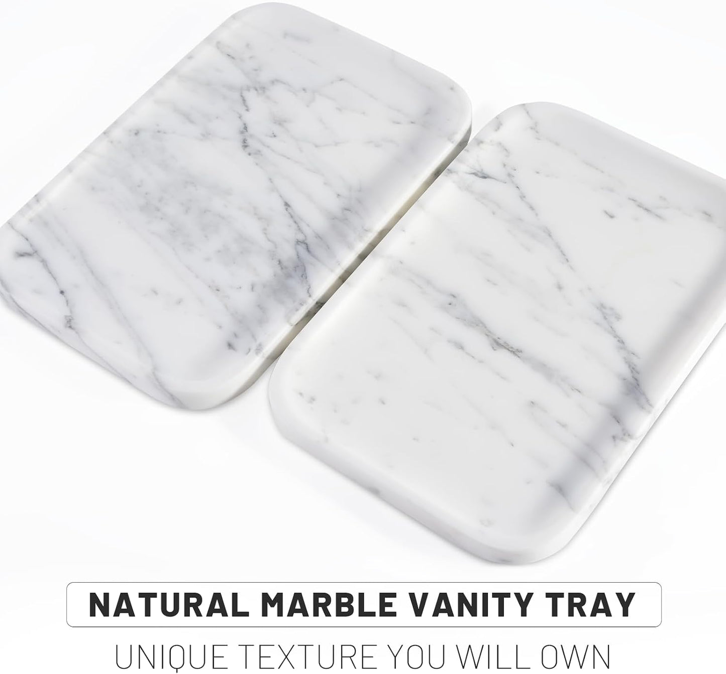 Marble Vanity Tray / Arabescato