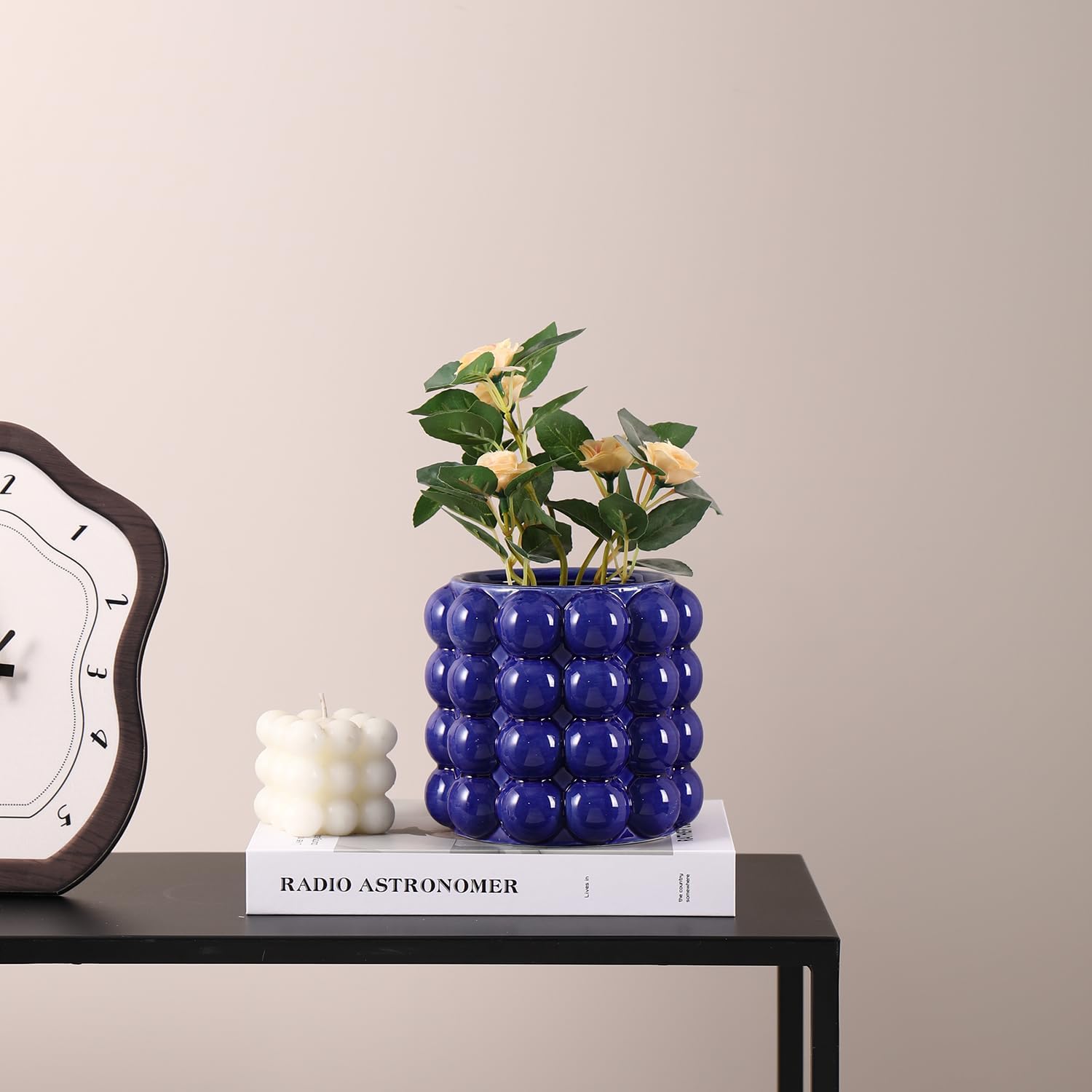 Ceramic Flower Vases / Blue / Medium