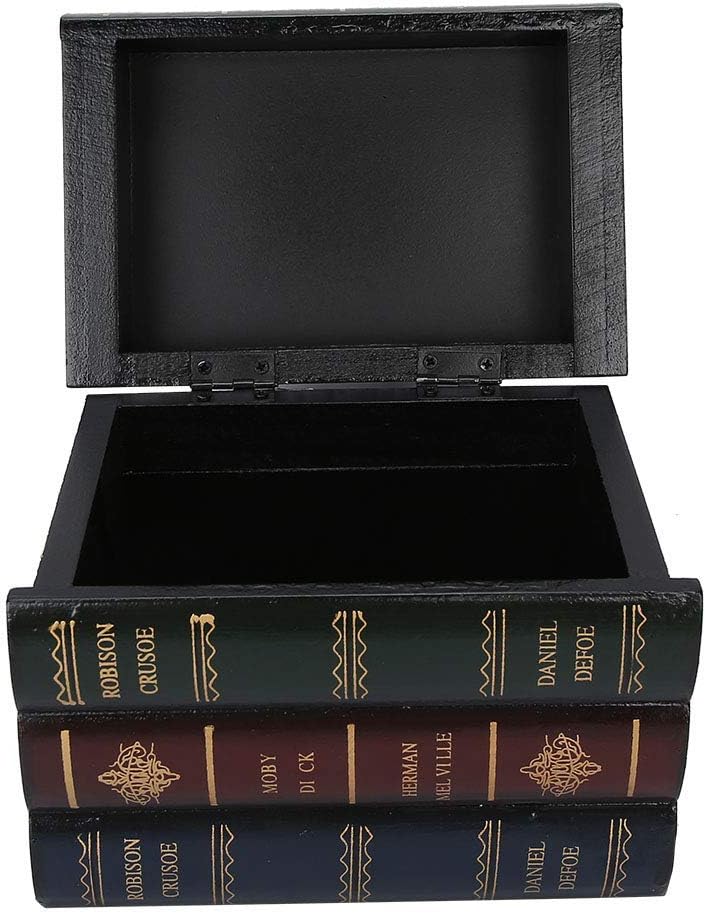Antique Decorative Book Boxes