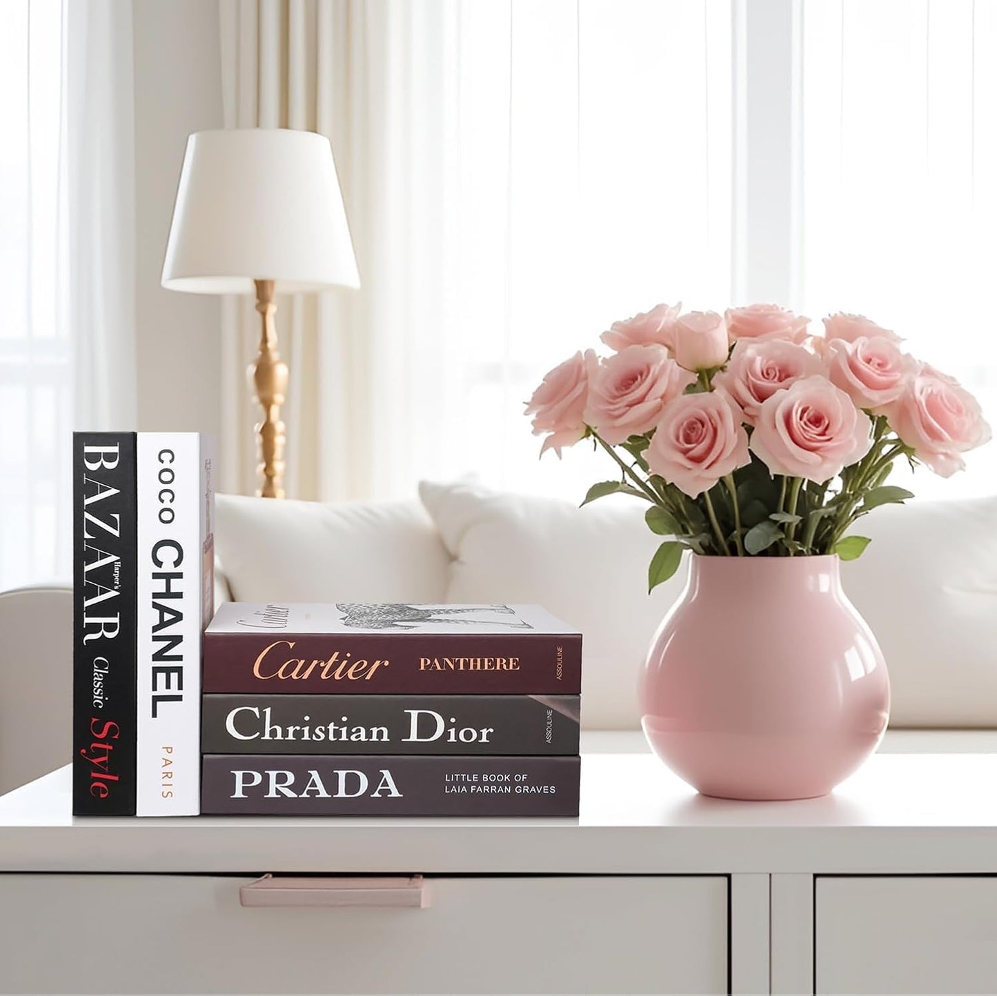 Fashion Faux Books / Set of 5